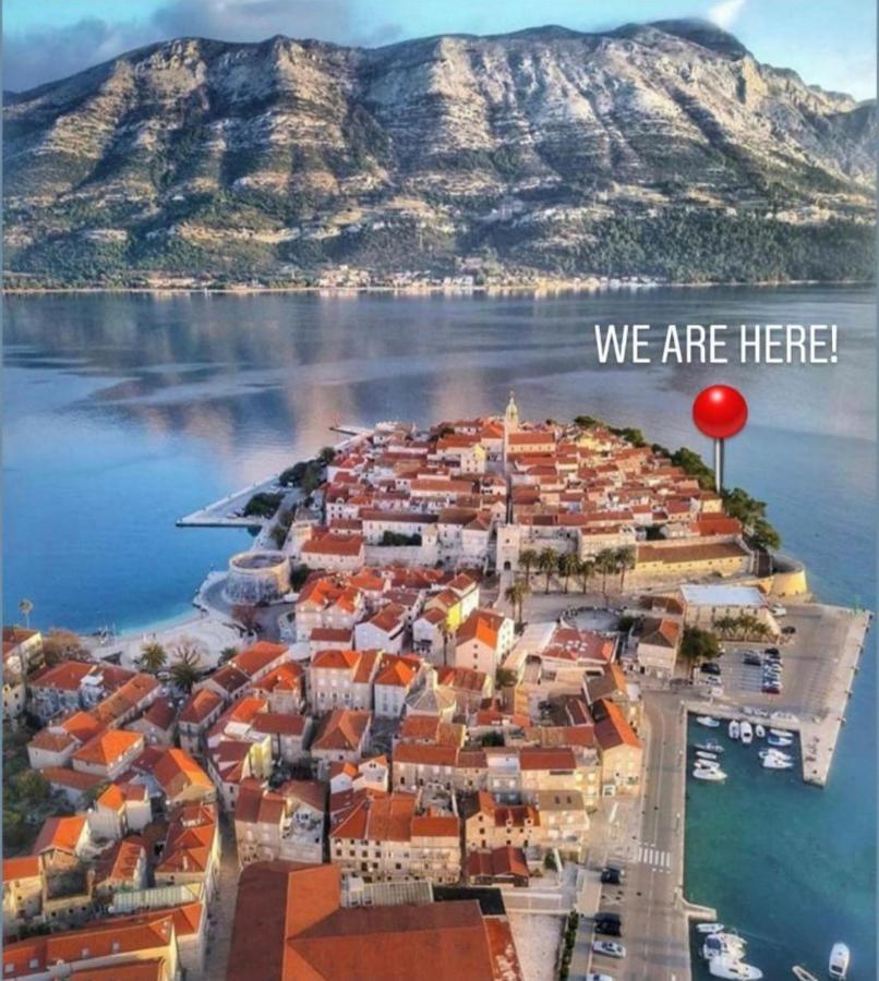Korcula Old Town Marija Apartment Bagian luar foto