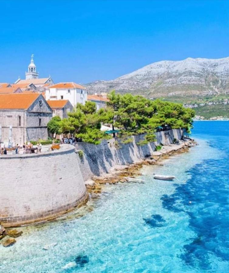 Korcula Old Town Marija Apartment Bagian luar foto